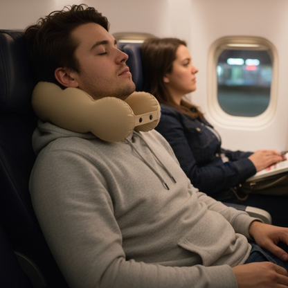 Inflatable & Lightweight Travel Pillow – AirNek
